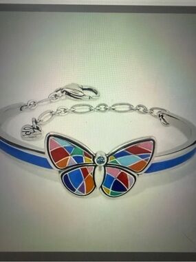 🦋🆕 Brighton Colormix Butterfly Bar Bracelet Style NWT Last One